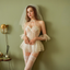 Bridal Lace Wedding Dress Suspenders Mesh Sexy Hollow Out Nightdress