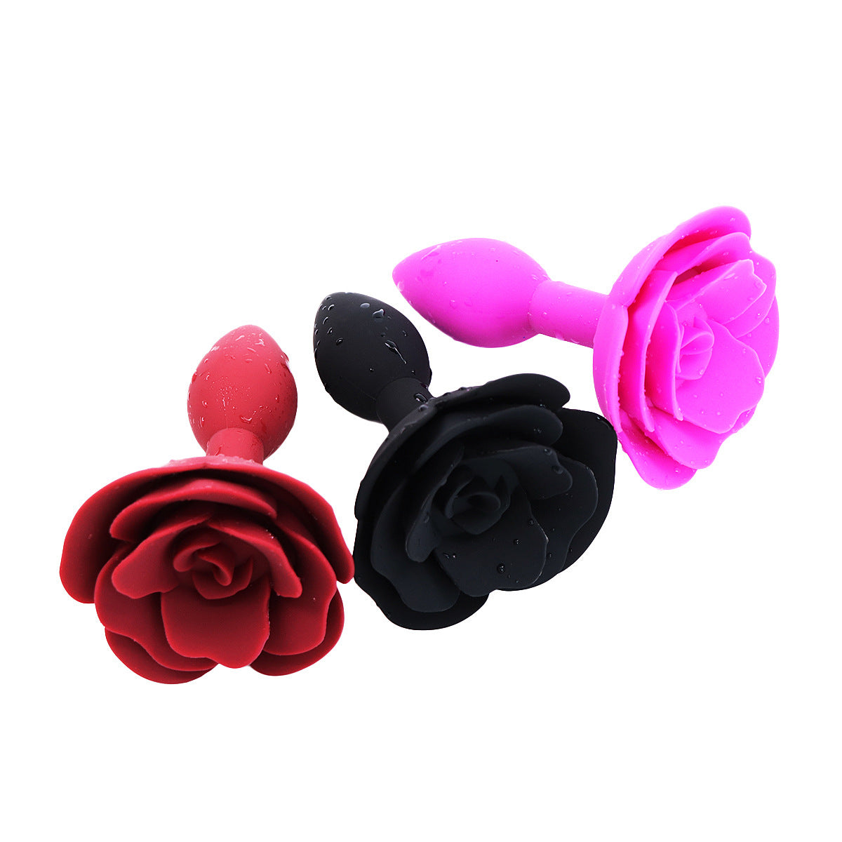 【Rose Lover】Rose Flower Silicone Anal Plug