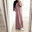 Modest Women Ramadan Dress Islamic Muslim Abaya Kaftan Casual Robe