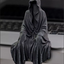 Black Robe Mysterious Ghost Ornament Gothic Garden Ornament Black Robe Mysterious Ghost Ornament Gothic Garden Ornament Home Decor