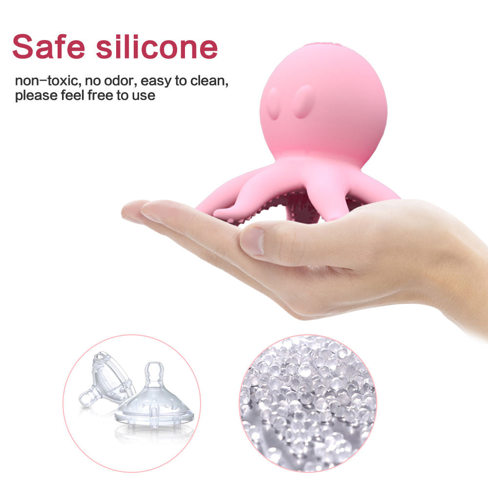 Octopus Nipple Massage Vibrator Clitoris Stimulator