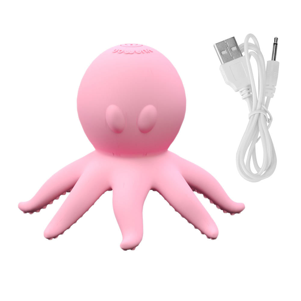 Octopus Nipple Massage Vibrator Clitoris Stimulator