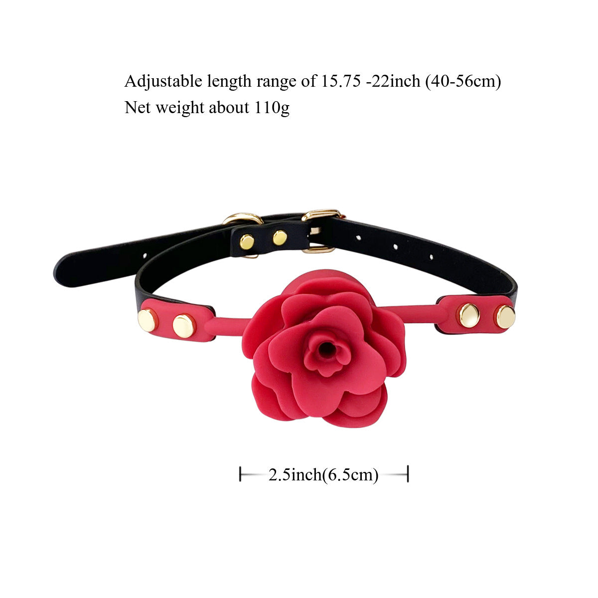 【Rose Lover】Rose SM Training Sexy Silicone Mouth Gag