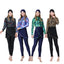 Muslim Swimwear Women Modest Patchwork Hijab Long Sleeves Sport Swimsuit 3pcs Islamic Burkinis Wear Bathing Suit