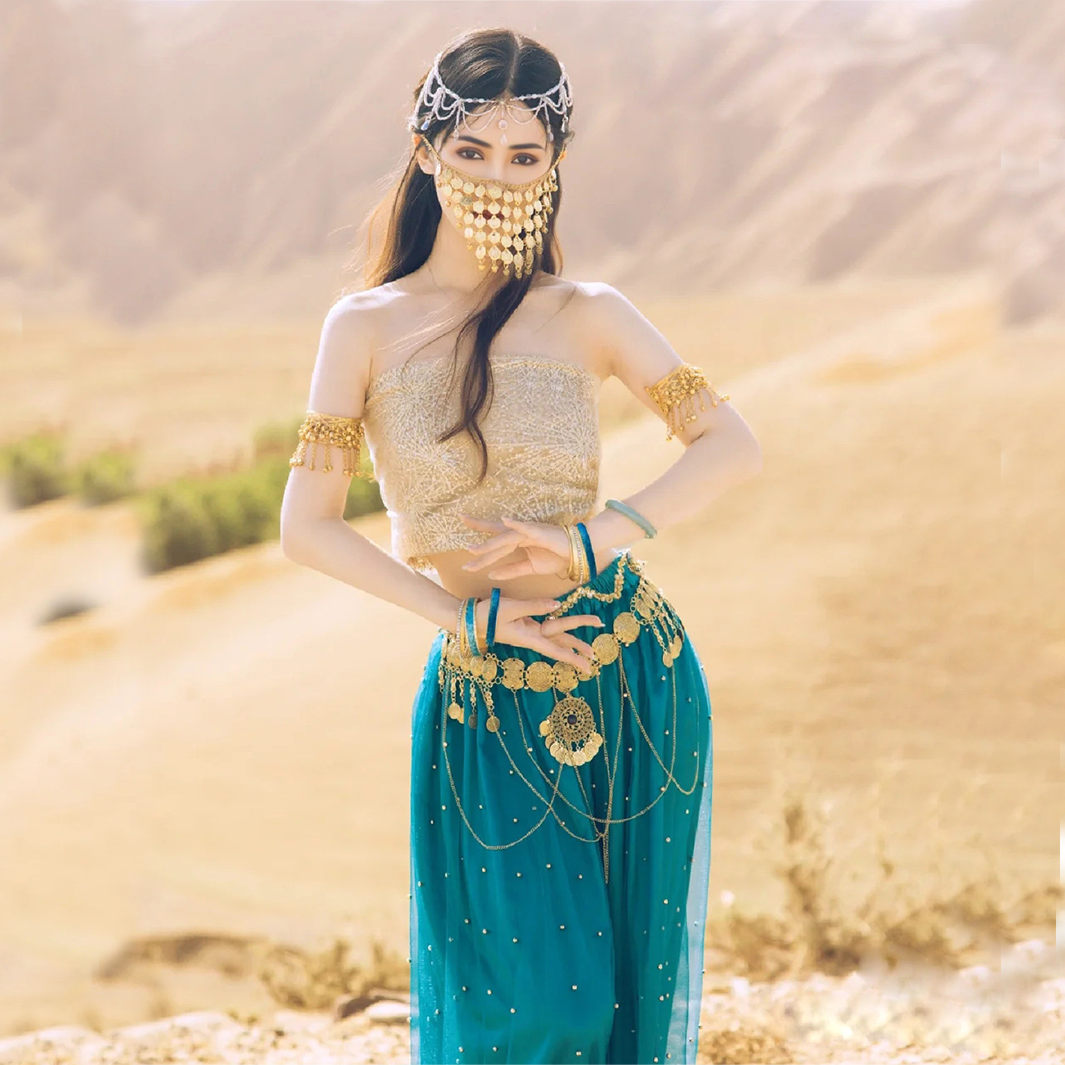 Middle East Belly Dancer Outfit - Costume Package