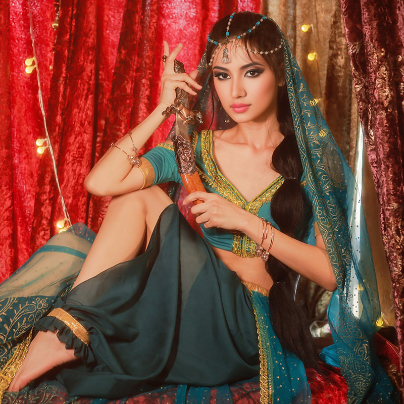 Middle East Belly Dancer Outfit - Costume Package