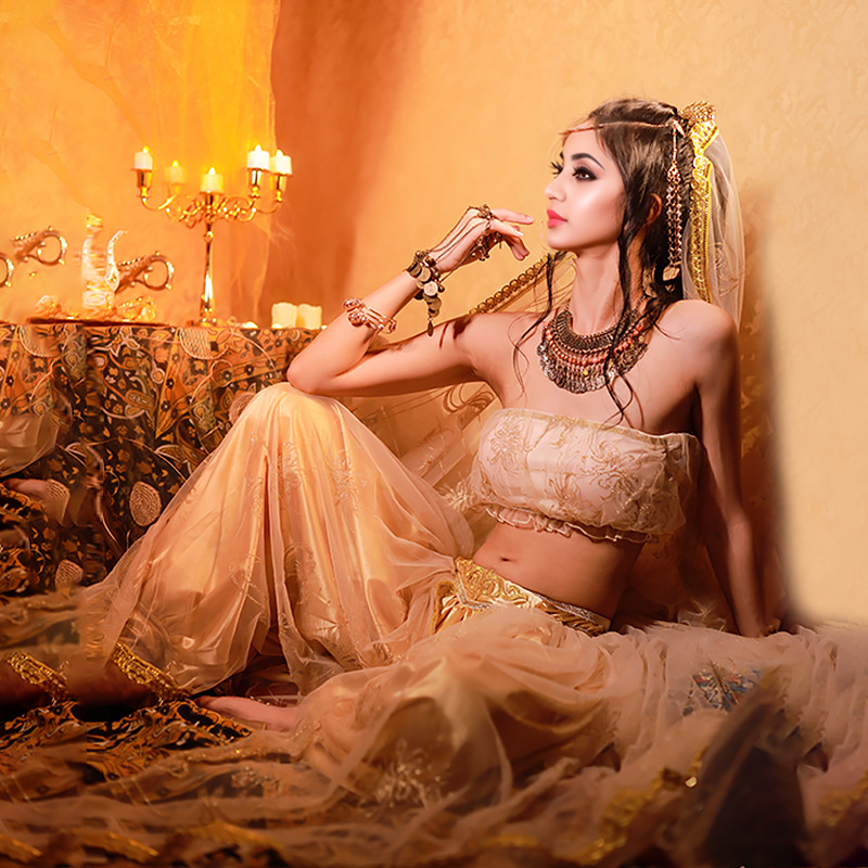 Middle East Belly Dancer Outfit - Costume Package