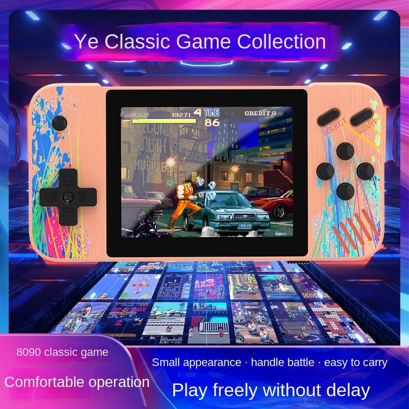 New G3 Handheld Game Machine Horizontal Screen Retro Nostalgic Arcade Single Double 800-in-One 3.5-Inch Large Screen Game Machine