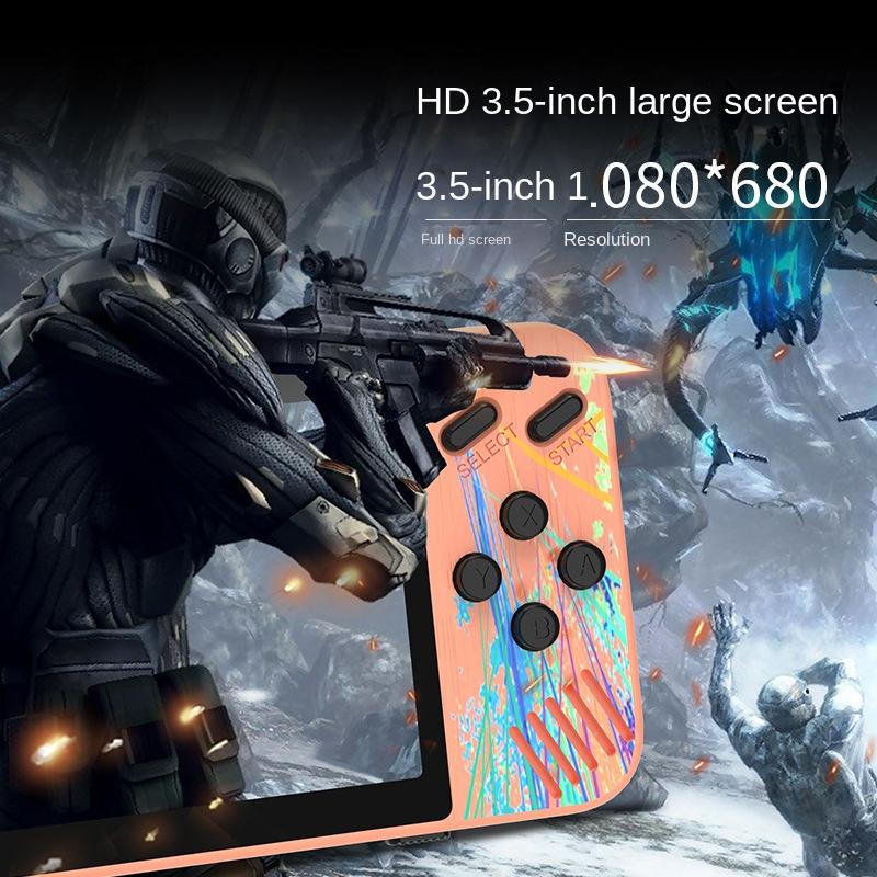 New G3 Handheld Game Machine Horizontal Screen Retro Nostalgic Arcade Single Double 800-in-One 3.5-Inch Large Screen Game Machine