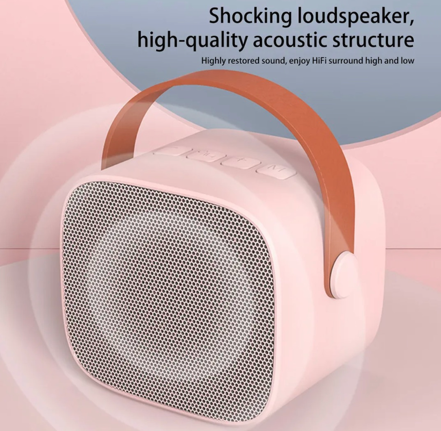 New Portable Audio With Microphone Portable Karaoke conference Dedicated Outdoor Camping Wireless Bluetooth Mobile Speaker