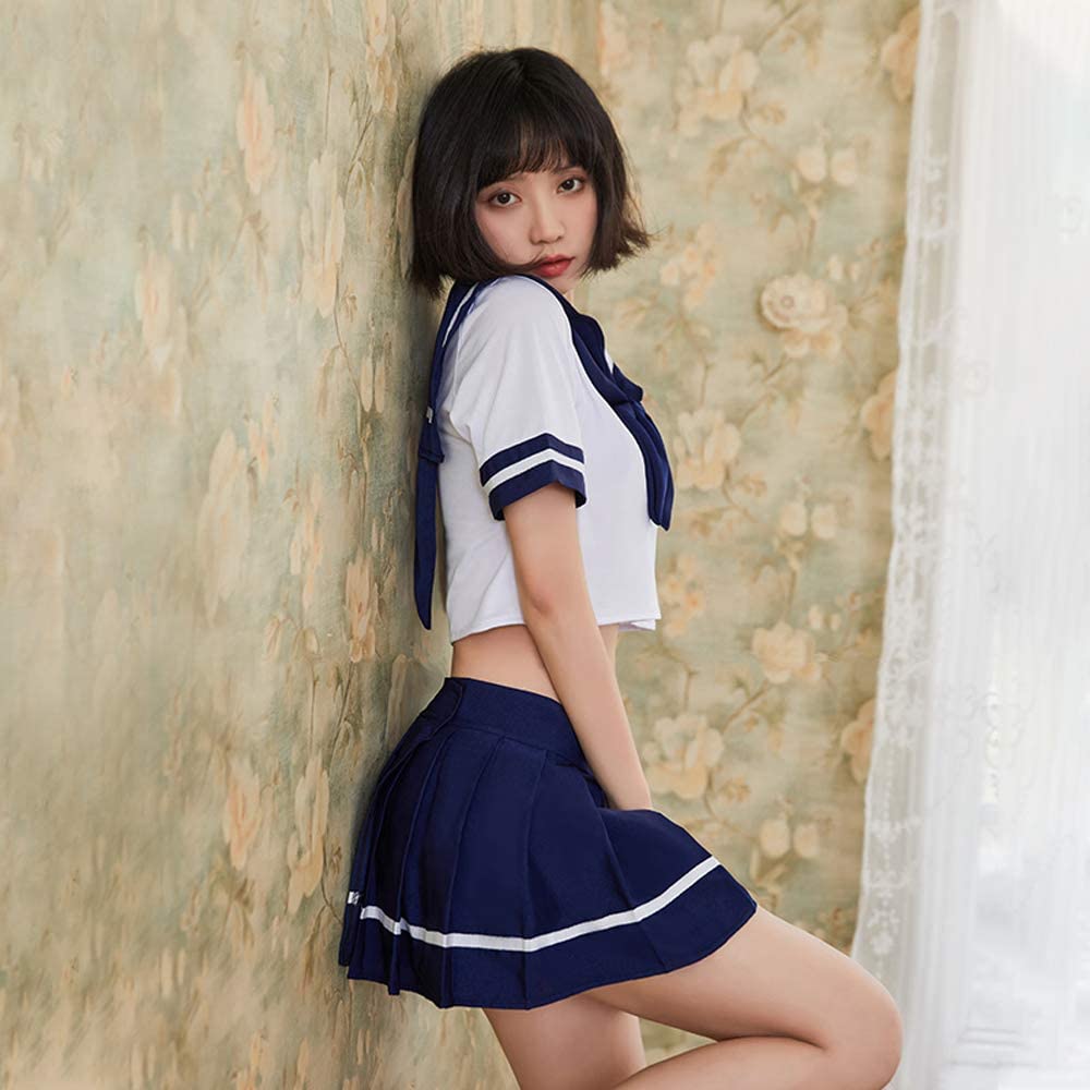 JK uniform cosplay lingerie Japanese sailor soft cute student suit