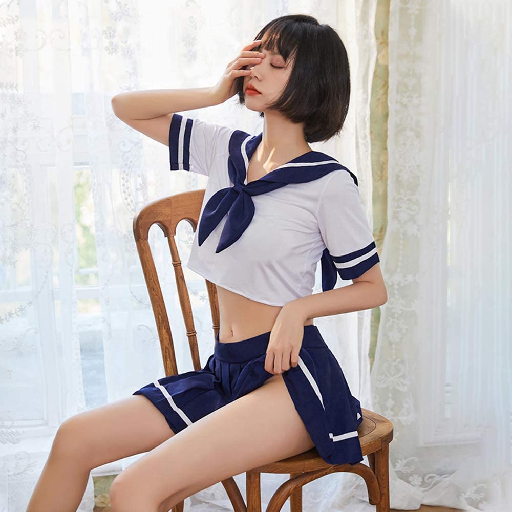 JK uniform cosplay lingerie Japanese sailor soft cute student suit