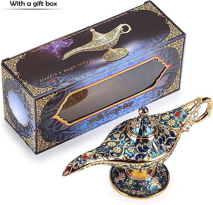 Aladdin Magic Genie Lamp Incense Burner