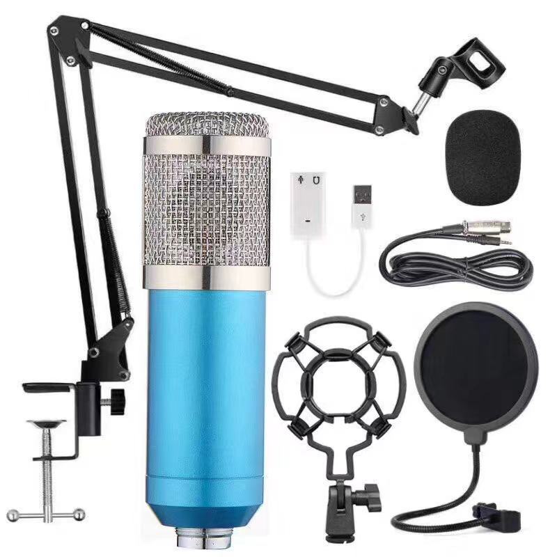 USB Microphone, 192KHZ/24Bit Plug & Play PC Computer Podcast Condenser Cardioid Metal Mic Kit with Professional Sound Chipset for Vedio, Recording, Gaming, Singing, Live Streaming