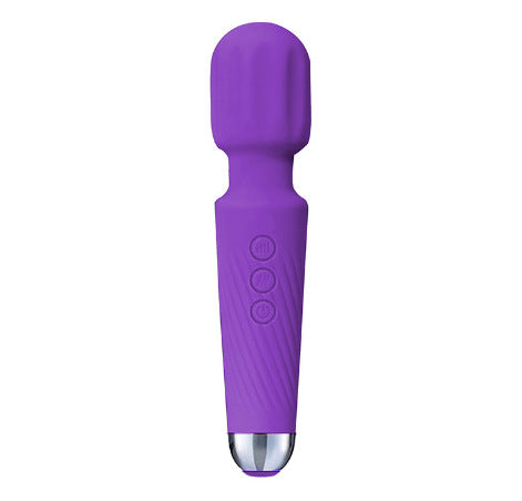 Waterproof Rechargeable Vibrator Wand - 20 Patterns & 8 Speeds - Clit Vibrator | Personal Wand Massager | Quiet & Small Female Adult Toys