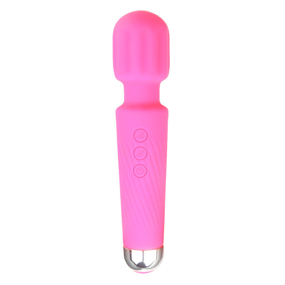 Waterproof Rechargeable Vibrator Wand - 20 Patterns & 8 Speeds - Clit Vibrator | Personal Wand Massager | Quiet & Small Female Adult Toys