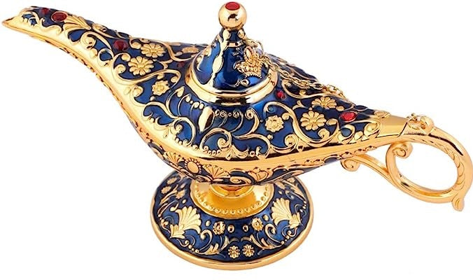 Aladdin Magic Genie Lamp Incense Burner