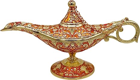 Aladdin Magic Genie Lamp Incense Burner