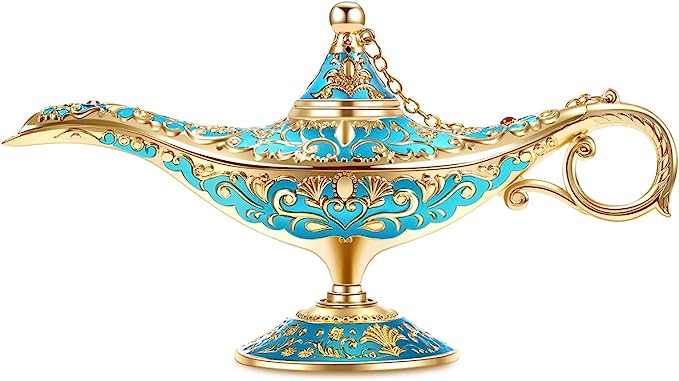 Aladdin Magic Genie Lamp Incense Burner