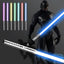 Star Wars Lightsaber 2 Pack Metal Hilt Light Saber RGB 7 Colors Changeable 3 Sound Modes 2 in 1 Dueling Lightsaber Rechargeable Light Sabers for Adults Kids Halloween Cosplay