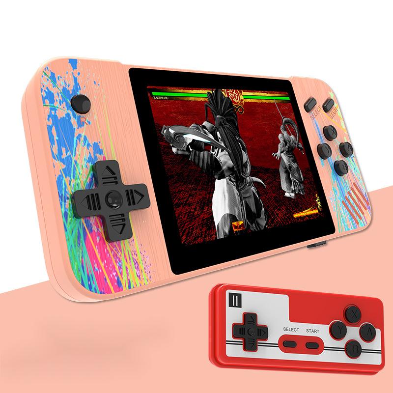 New G3 Handheld Game Machine Horizontal Screen Retro Nostalgic Arcade Single Double 800-in-One 3.5-Inch Large Screen Game Machine