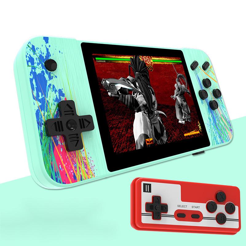 New G3 Handheld Game Machine Horizontal Screen Retro Nostalgic Arcade Single Double 800-in-One 3.5-Inch Large Screen Game Machine